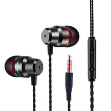 Load image into Gallery viewer, Wired Earphone Hi-fi Headphones Metal Headset
